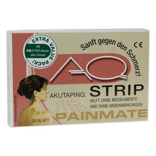 Gitter Tape AQ Strip 4x3cm 20 Blatt a 6 Pflaster - 1