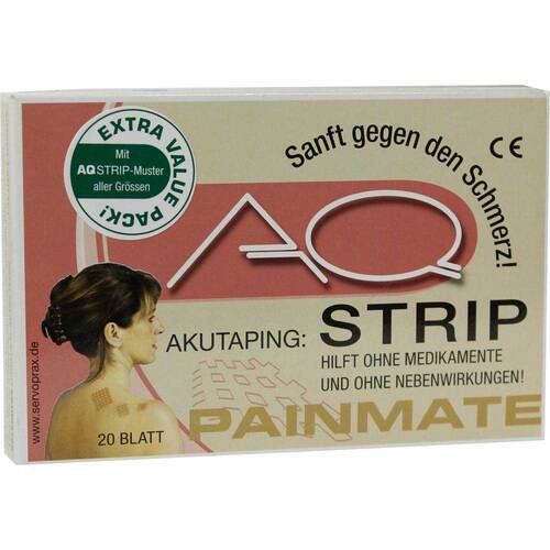 Gitter Tape AQ Strip 4,5x4,5cm 20 Blatt a 2 Pflaster - 1
