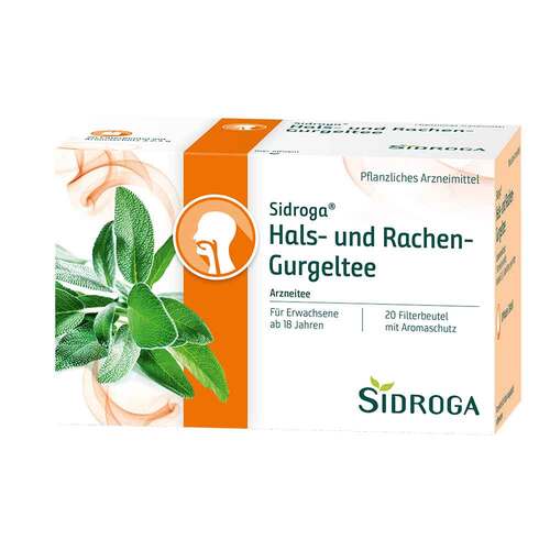 Sidroga® Hals- und Rachen-Gurgeltee Filterbeutel - 1