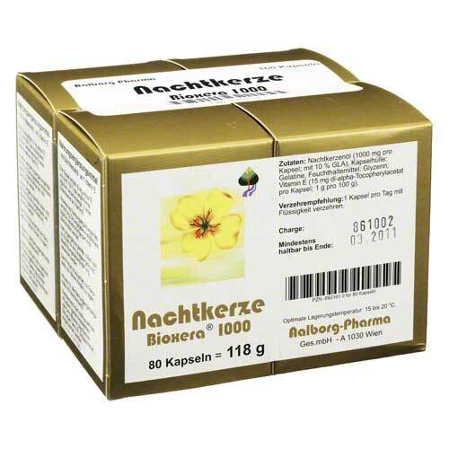 Nachtkerze Bioxera 1000 Kapseln - 1