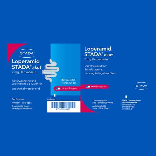 Loperamid STADA® akut 2 mg Hartkapseln - 7