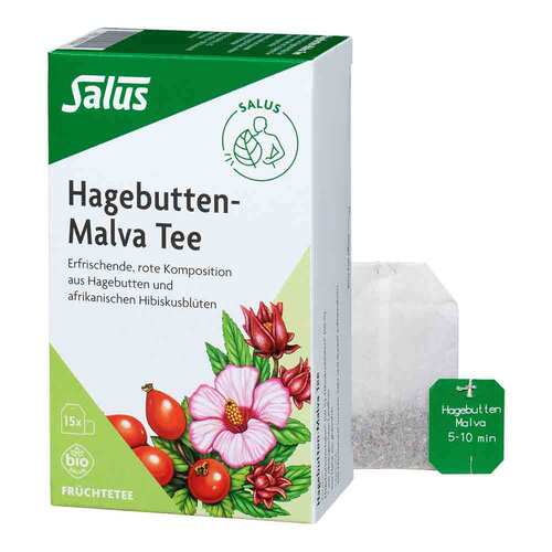 Hagebutten Malva Tee Fr&uuml;chtetee bio Salus Filter. - 1