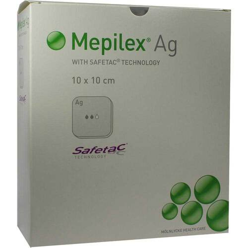 Mepilex Ag Verband 10x10cm steril - 1