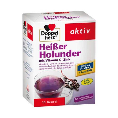 Doppelherz Hei&szlig;er Holunder mit Vitamin C+Zink Granulat - 1