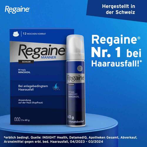 Regaine M&auml;nner Schaum 5% - 6