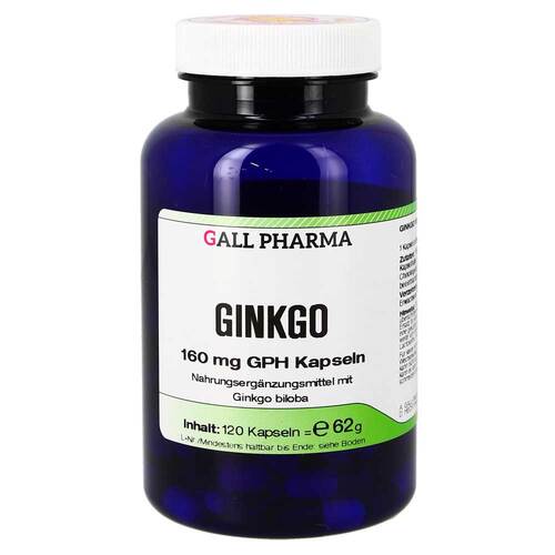 Ginkgo 160 mg GPH Kapseln - 1