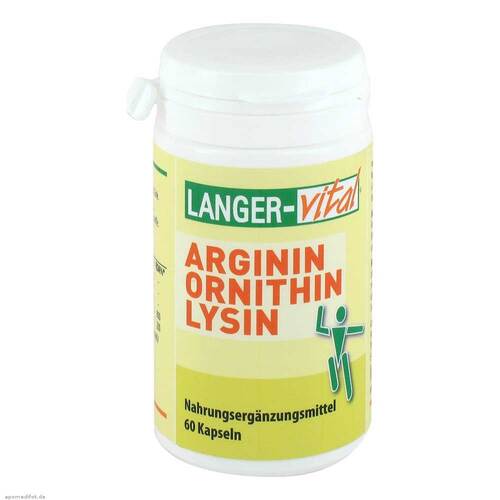 Arginin / Ornithin 1000 mg Kapseln - 1