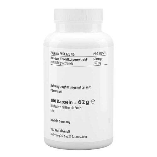 Hericium Extrakt 500 mg Kapseln - 2