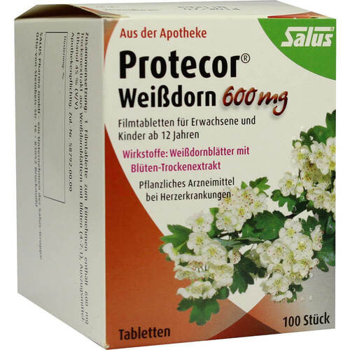 Protecor Wei&szlig;dorn 600 mg Filmtabletten - 1