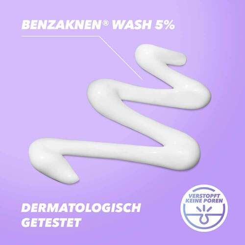 Benzaknen Wash 5% Suspension bei unreiner Haut und leichter Akne - 4