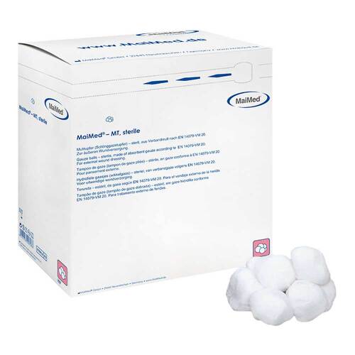 Maimed MT Tupfer steril 20x20cm 100x2 St. / Box - 1
