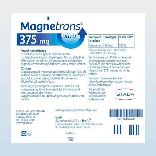 Magnetrans 375 mg ultra Kapseln - 6