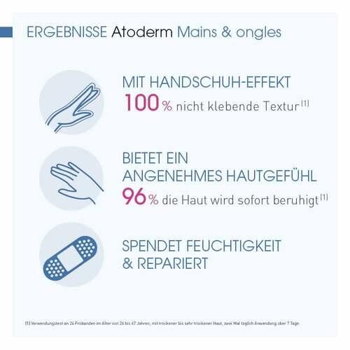 Bioderma Atoderm Mains Handcreme f&uuml;r trockene und raue H&auml;nde und N&auml;gel - 4