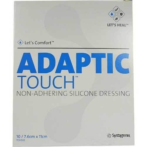 Adaptic Touch 7,6x11cm Non Adher.Sil.D.Wundgaze - 1
