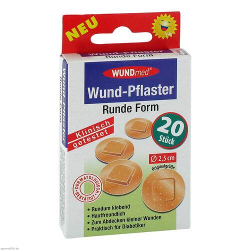 Wundpflaster rund 2,5 cm - 1