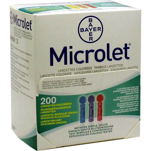 Microlet Lanzetten farbig - 1