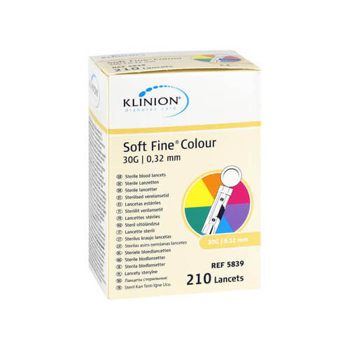 Soft Fine Lanzetten 30G colour - 1