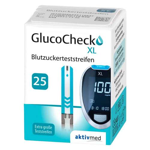 GlucoCheck XL Blutzuckerteststreifen - 1