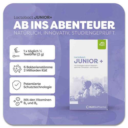 Lactobact Junior+ 7 Tage Beutel - 2