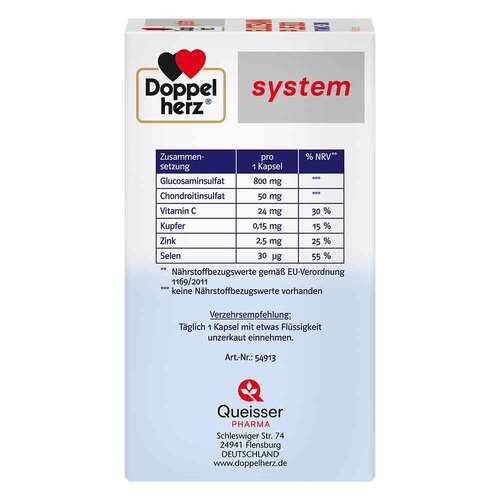 Doppelherz system Glucosamin Plus 800 Kapseln - 3