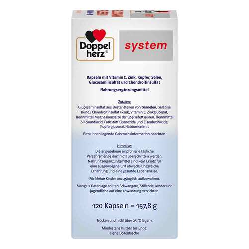 Doppelherz system Glucosamin Plus 800 Kapseln - 4