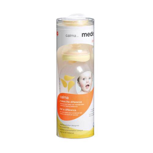 Medela Calma Sauger mit 250 ml Milchflasche - 1