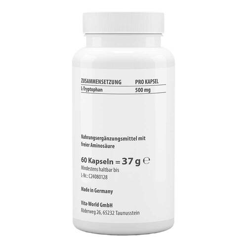 L-Tryptophan 500 mg Kapseln - 2