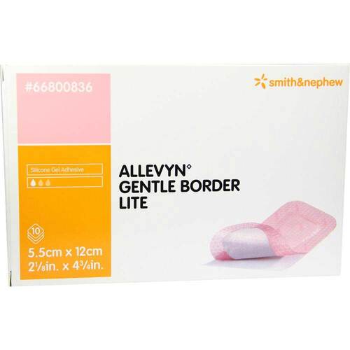 Allevyn Gentle Border Lite 5,5x12 cm Schaumverband - 1