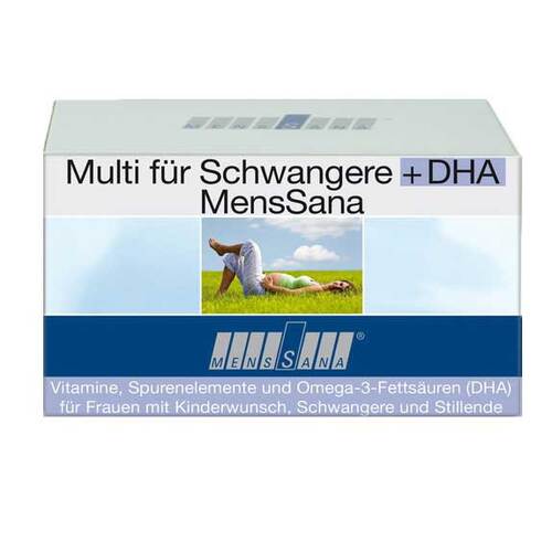Multi F&uuml;r Schwangere + DHA Menssana Kapseln - 1