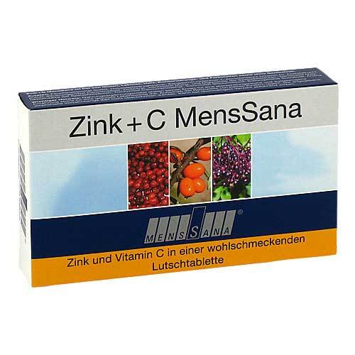 Zink + C Menssana Lutschtabletten - 1