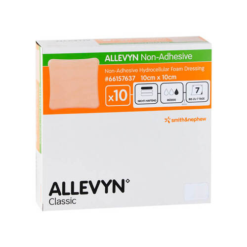 Allevyn non Adhesive 10x10cm Kompressen - 1