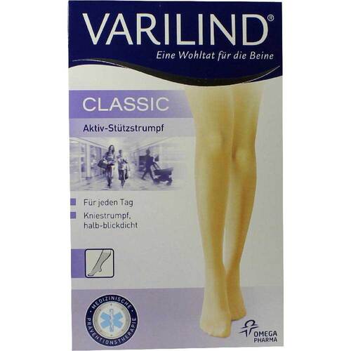Varilind Classic Kniestrumpf S muschel - 1
