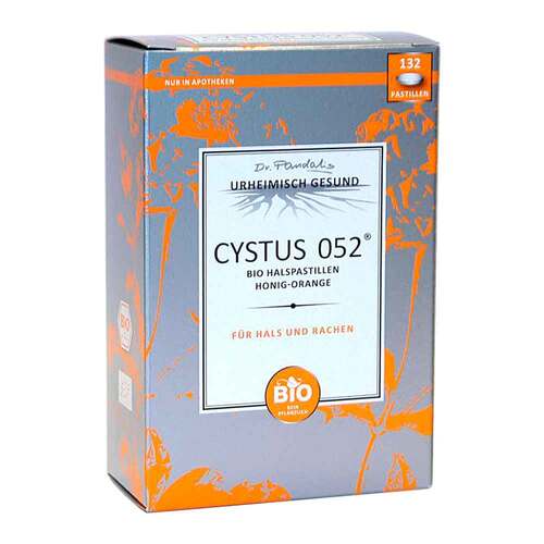 Cystus 052 Bio Halspastillen Honig Orange - 1