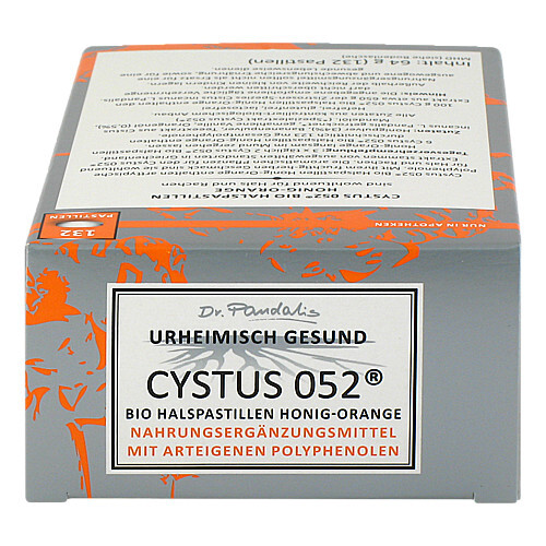 Cystus 052 Bio Halspastillen Honig Orange - 4