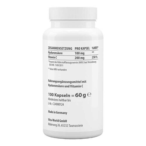 Hyalurons&auml;ure 100 mg Kapseln - 2