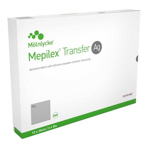 Mepilex Transfer Ag Schaumverband 15x20cm - 1