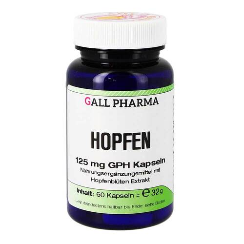 Hopfen 125 mg GPH Kapseln - 1