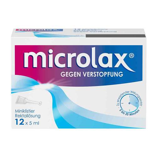 microlax Abf&uuml;hrmittel bei Verstopfung - 1