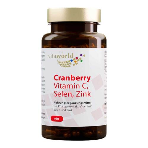 Cranberry Vitamin C + Selen + Zink Kapseln - 1