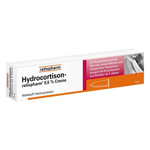 Hydrocortison ratiopharm 0,5%, Creme - 1