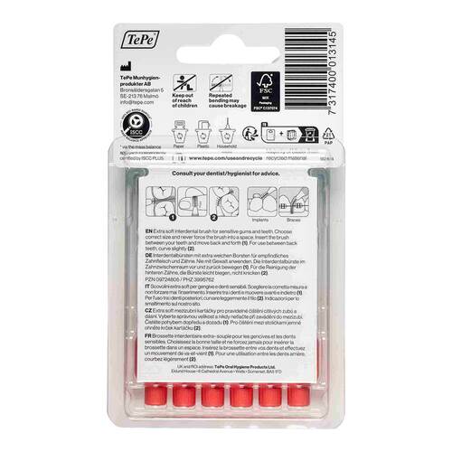 Tepe Interdentalb&uuml;rste x-weich 0,5mm - 2