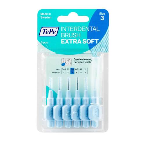 Tepe Interdentalb&uuml;rste x-weich 0,6mm - 1