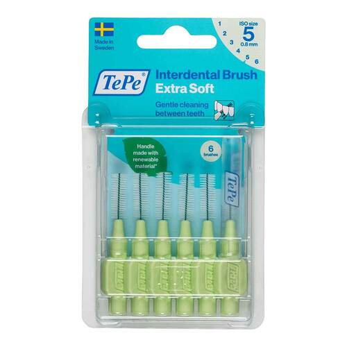 Tepe Interdentalb&uuml;rste x-weich 0,8mm - 1