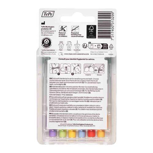 Tepe Interdentalb&uuml;rste x-weich gemischt - 2