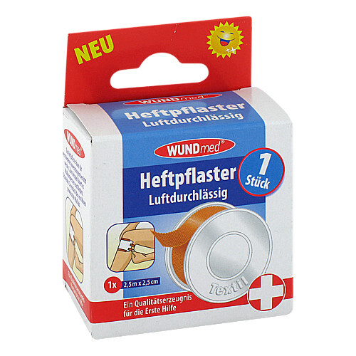 Heftpflaster Textil 2,5mx2,5cm - 1