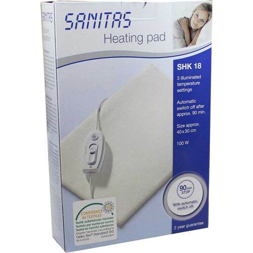 Heizkissen 30x40 cm 3 Temperaturstufen 100 Watt - 1