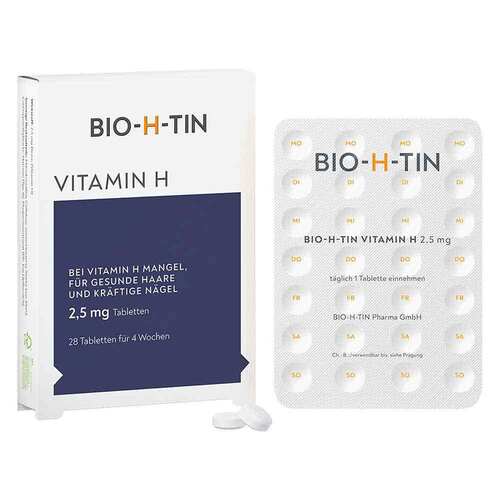 BIO-H-TIN® Vitamin H 2,5 mg Tabletten - 1