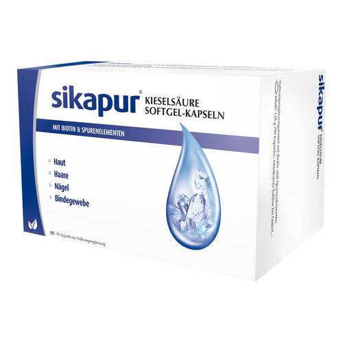 Sikapur Kiesels&auml;ure Softgel Kapseln mit Biotin - 1