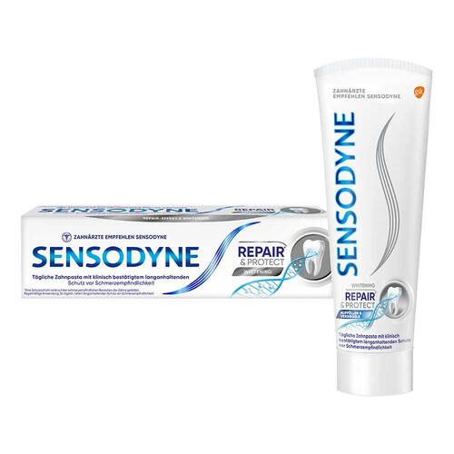 Sensodyne Repair &amp; Protect whitening Zahnpasta - 1