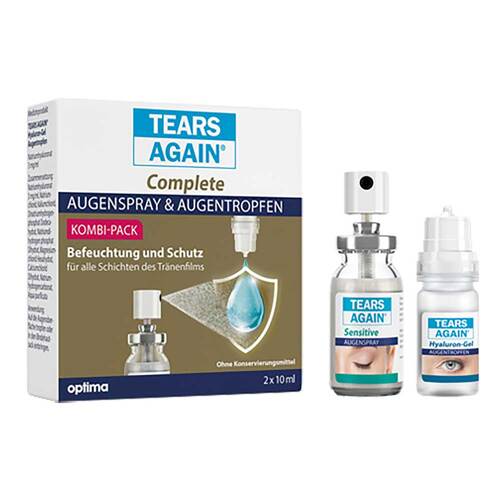 Tears Again Complete Augenspray &amp; Augentropfen - 1